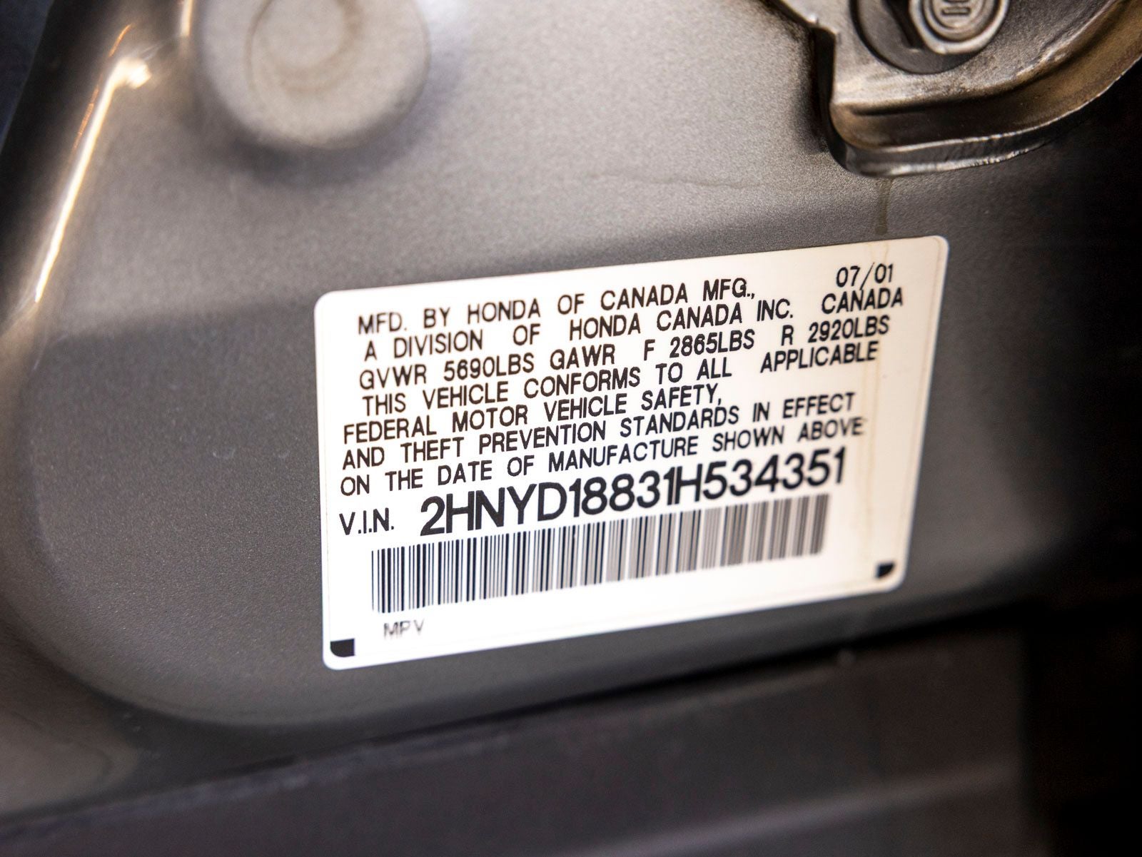 2001 Acura MDX Touring Navigation