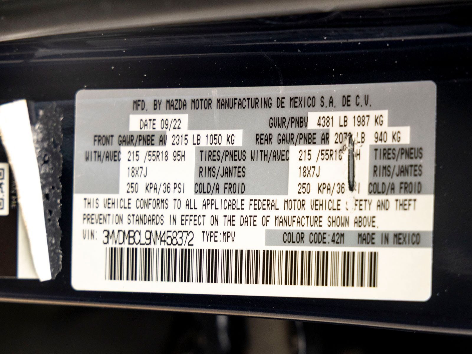 2022 Mazda Mazda CX-30 2.5 S Preferred Package