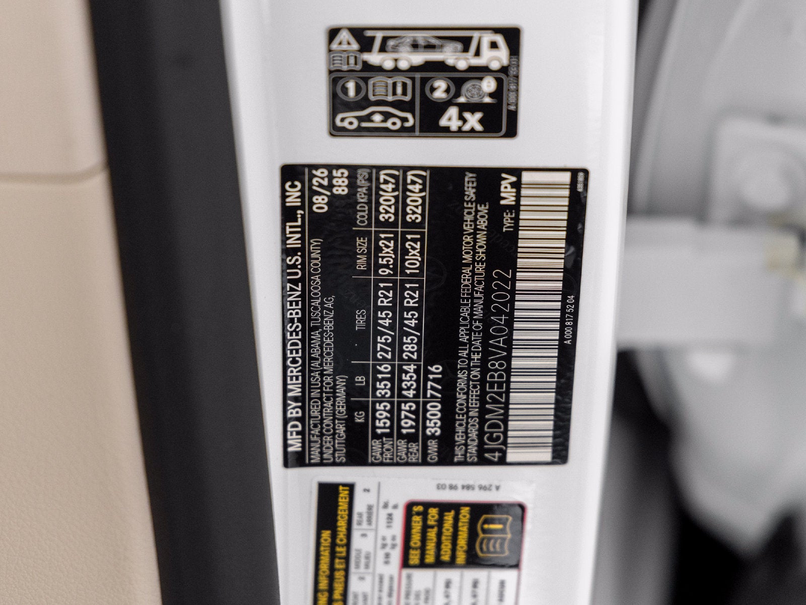 2027 Mercedes-Benz EQS 400 4MATIC®