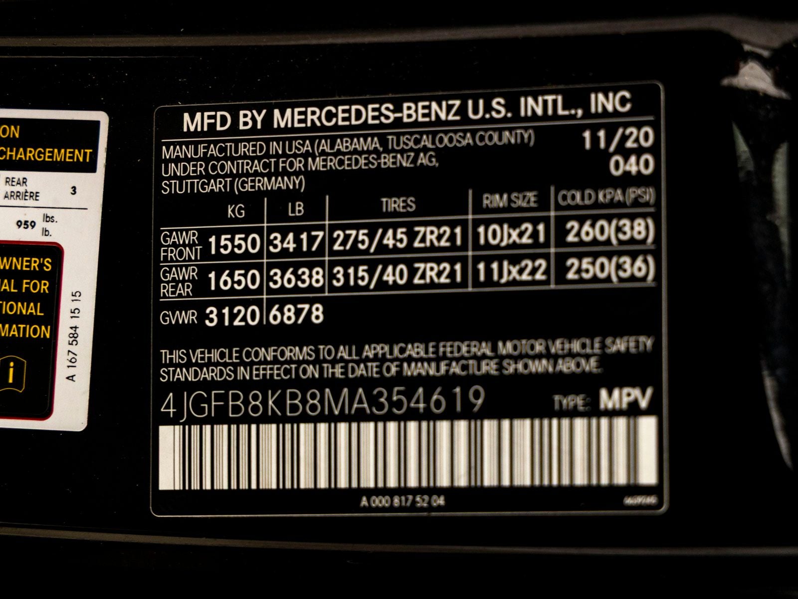 2021 Mercedes-Benz GLE GLE 63 S AMG® 4MATIC®