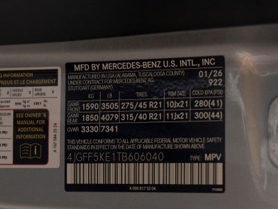 2026 Mercedes-Benz GLS GLS 450 4MATIC®