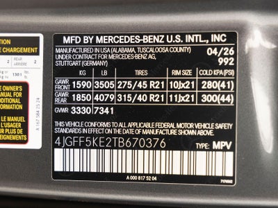 2026 Mercedes-Benz GLS GLS 450 4MATIC®