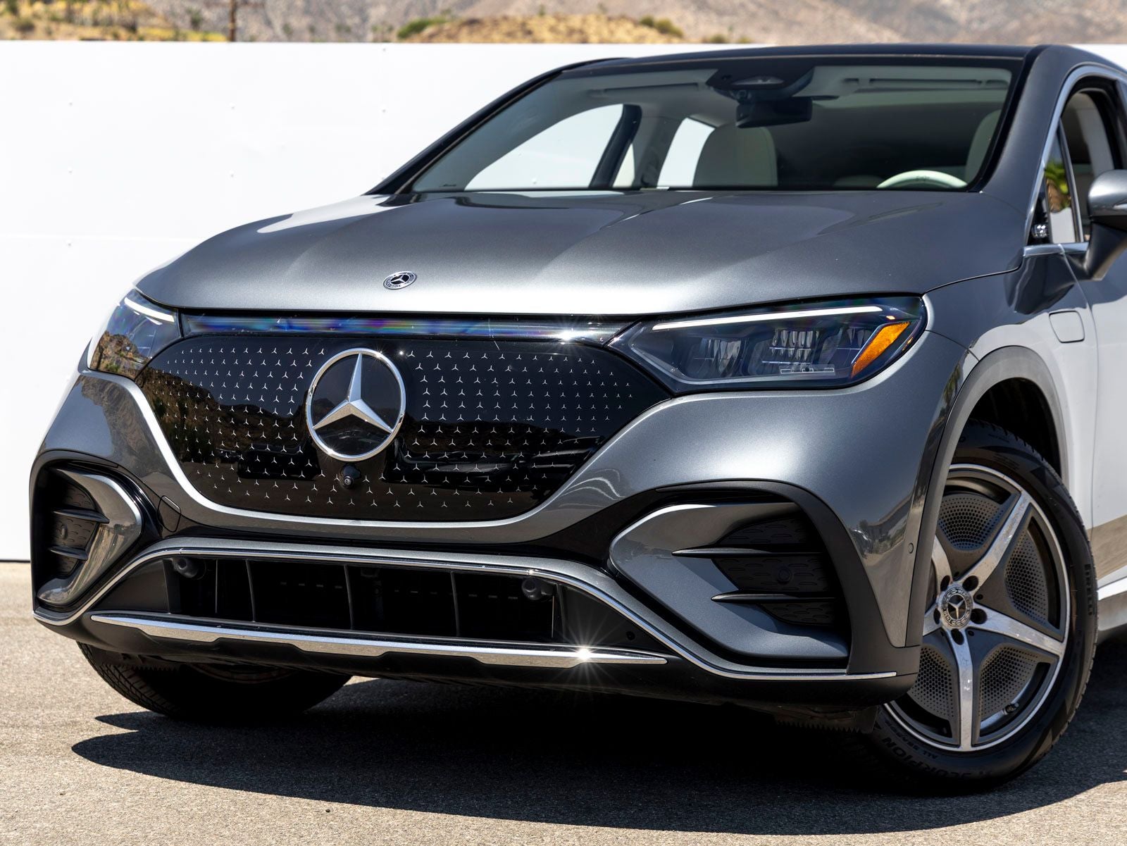 Certified 2023 Mercedes-Benz EQE SUV Base with VIN 4JGGM2BB8PA038296 for sale in Palm Springs, CA