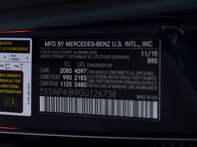 2016 Mercedes-Benz C-Class C 300