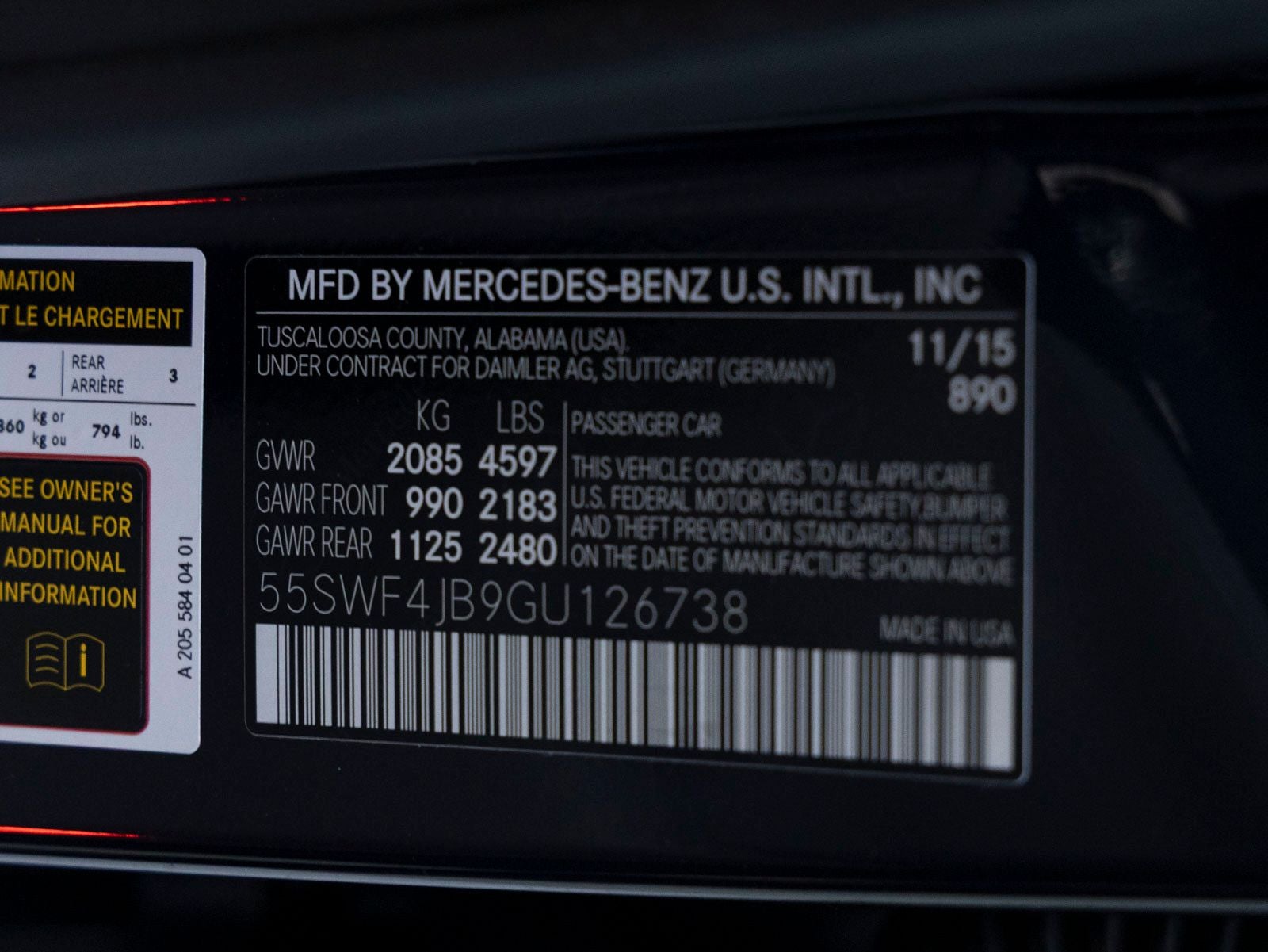 2016 Mercedes-Benz C-Class C 300