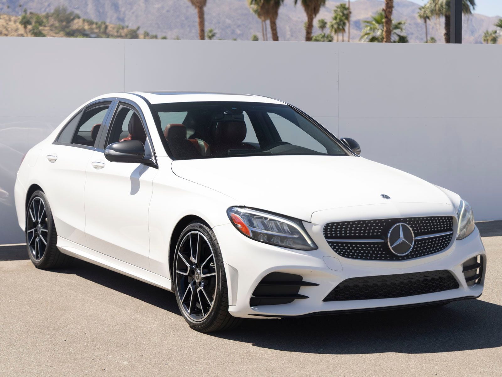 Used 2019 Mercedes-Benz C-Class Sedan C300 with VIN 55SWF8DB0KU315970 for sale in Palm Springs, CA