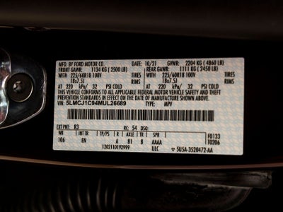 2021 Lincoln Corsair Standard