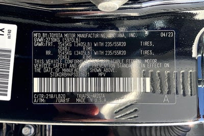 2023 Toyota Highlander Limited
