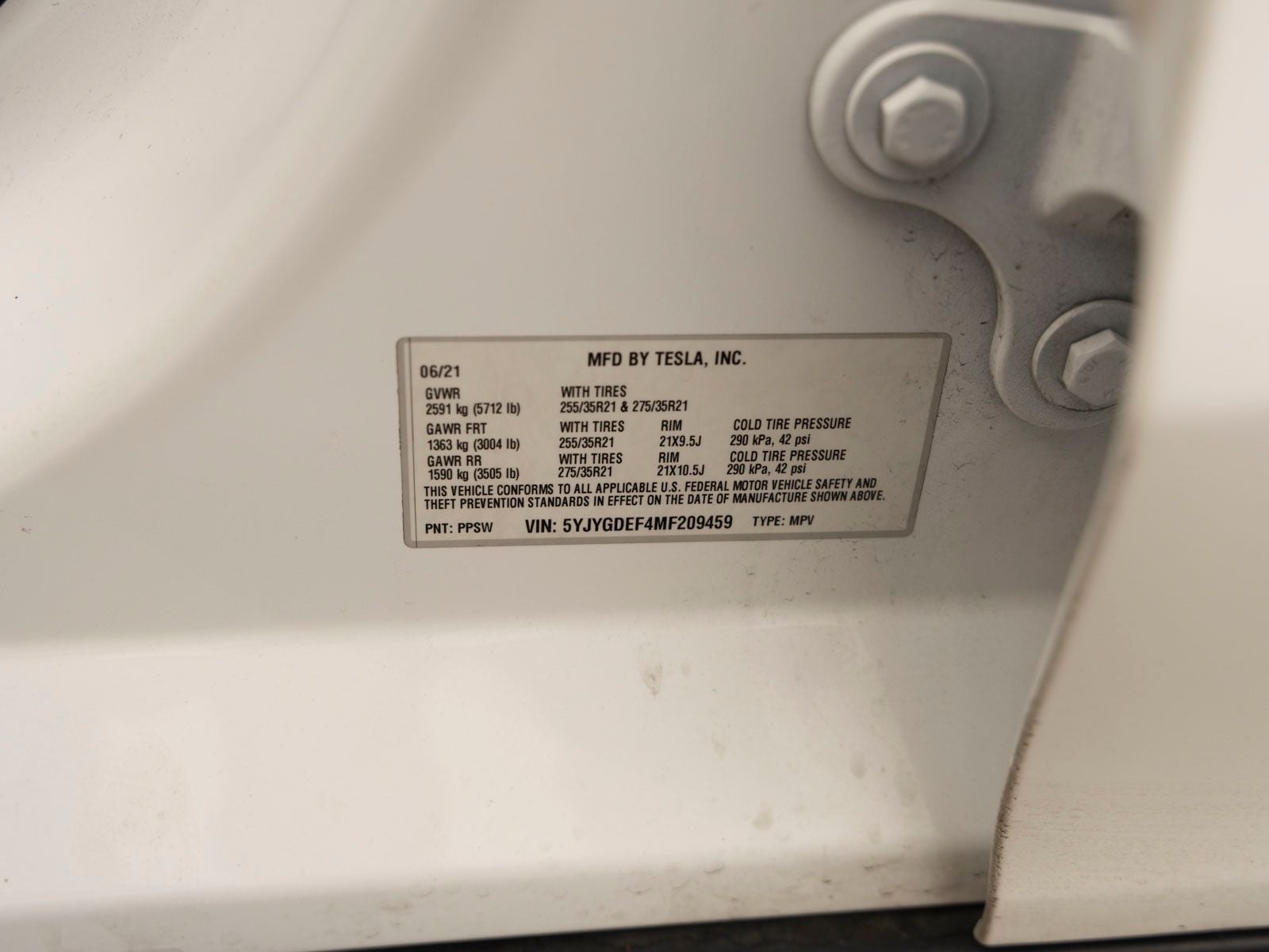2021 Tesla Model Y Performance