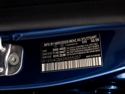 2025 Mercedes-Benz CLA CLA 250