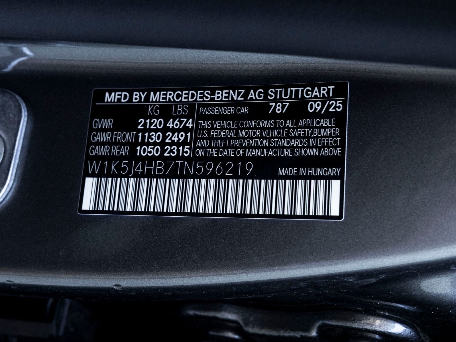 2026 Mercedes-Benz CLA CLA 250 4MATIC®