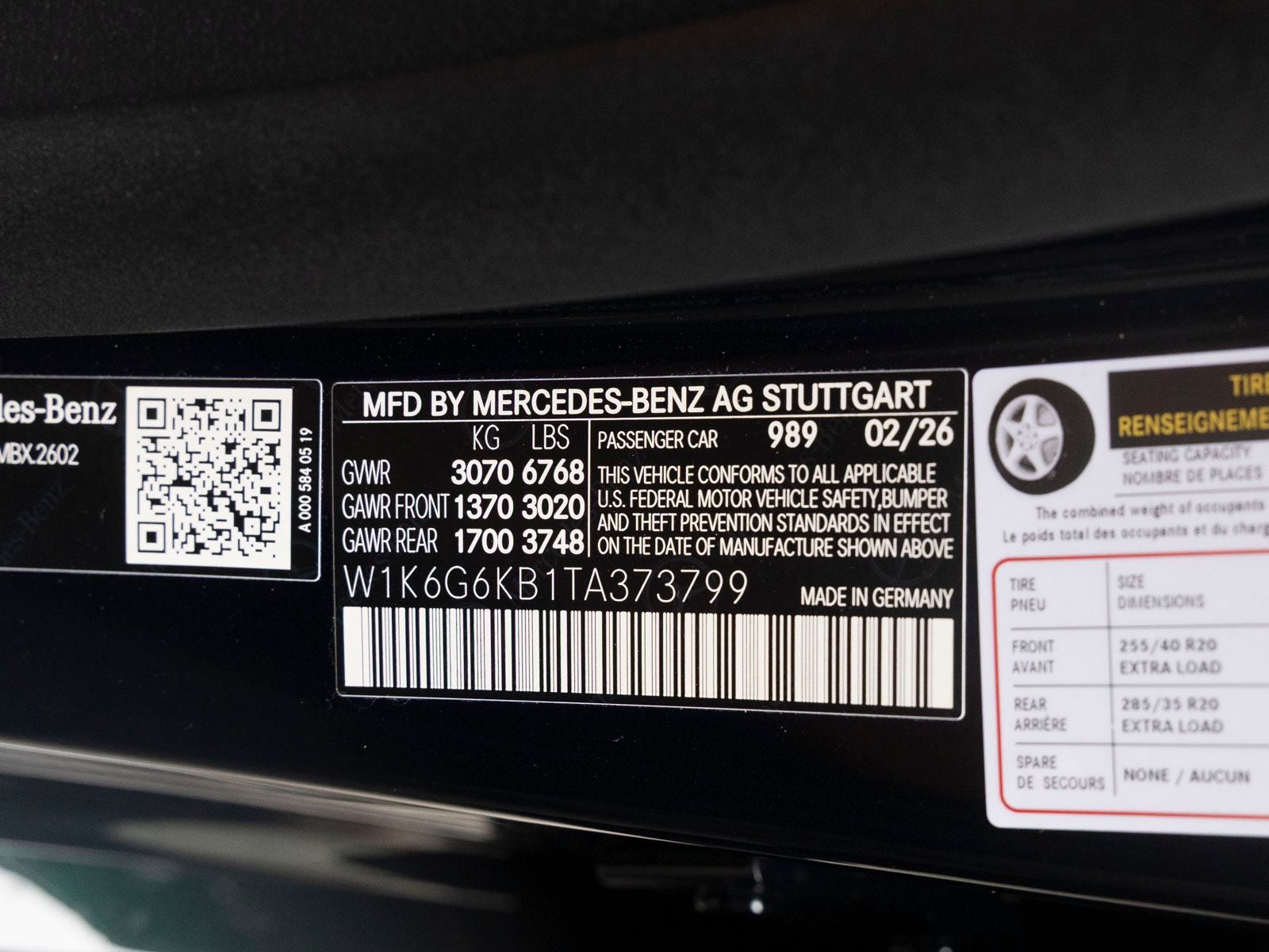 2026 Mercedes-Benz S-Class S 580e 4MATIC®