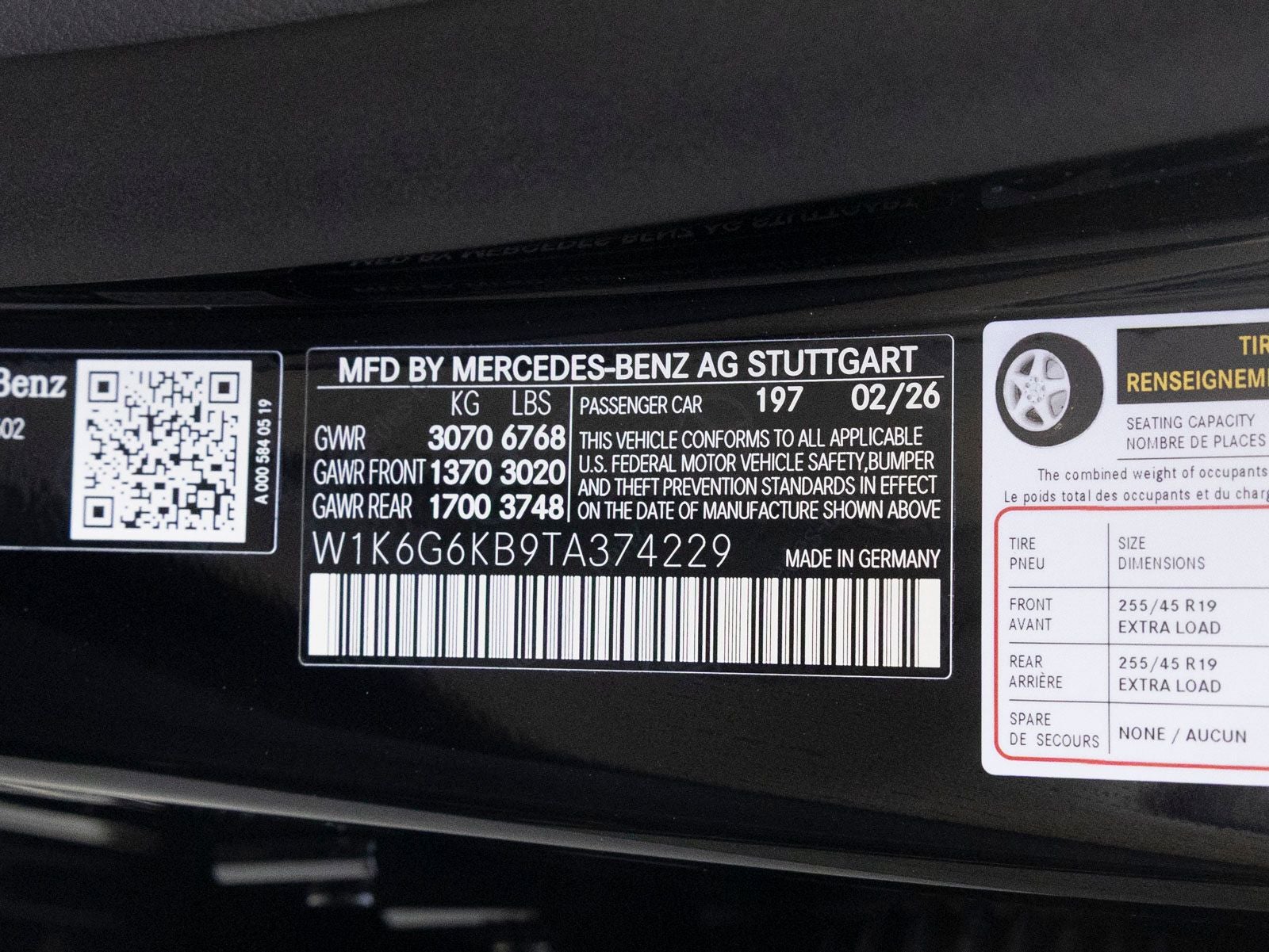 2026 Mercedes-Benz S-Class S 580e 4MATIC®