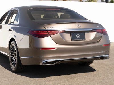 2026 Mercedes-Benz S-Class S 580 4MATIC®