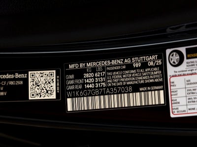 2026 Mercedes-Benz S-Class S 580 4MATIC®