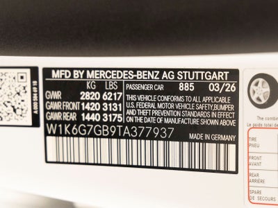 2026 Mercedes-Benz S-Class S 580 4MATIC®