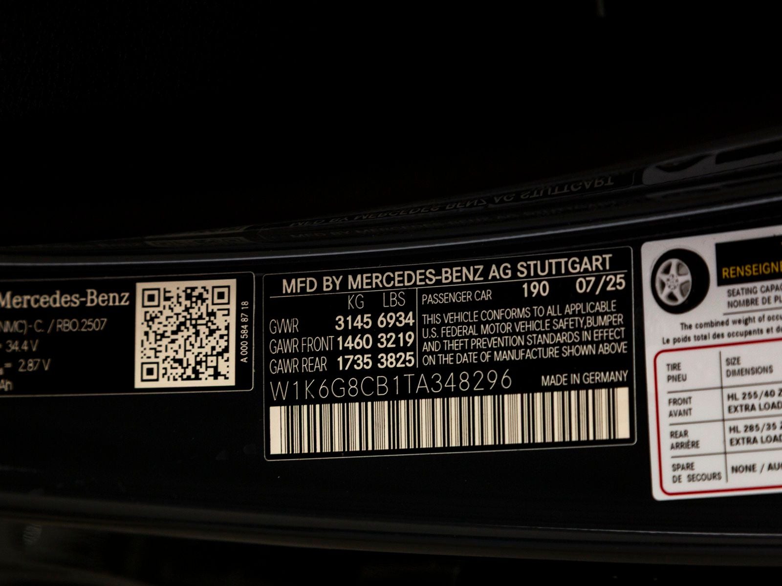 2026 Mercedes-Benz S-Class S 63 E AMG® 4MATIC®