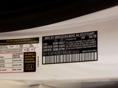 2025 Mercedes-Benz C-Class C 300