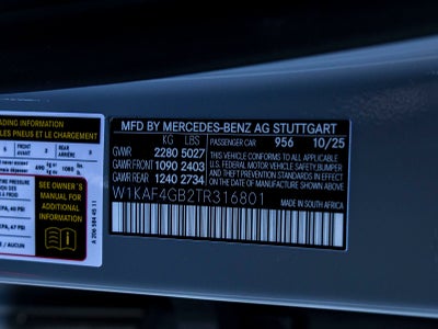 2026 Mercedes-Benz C-Class C 300