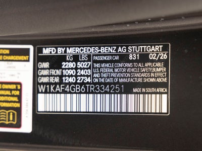 2026 Mercedes-Benz C-Class C 300