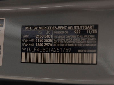 2026 Mercedes-Benz E-Class E 350