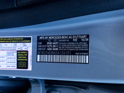 2025 Mercedes-Benz E-Class E 53 AMG® 4MATIC®