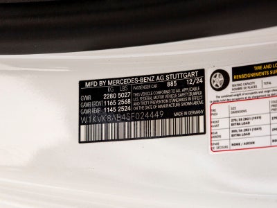 2025 Mercedes-Benz SL-Class SL 55 AMG® 4MATIC®