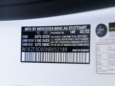 2022 Mercedes-Benz E-Class E 350