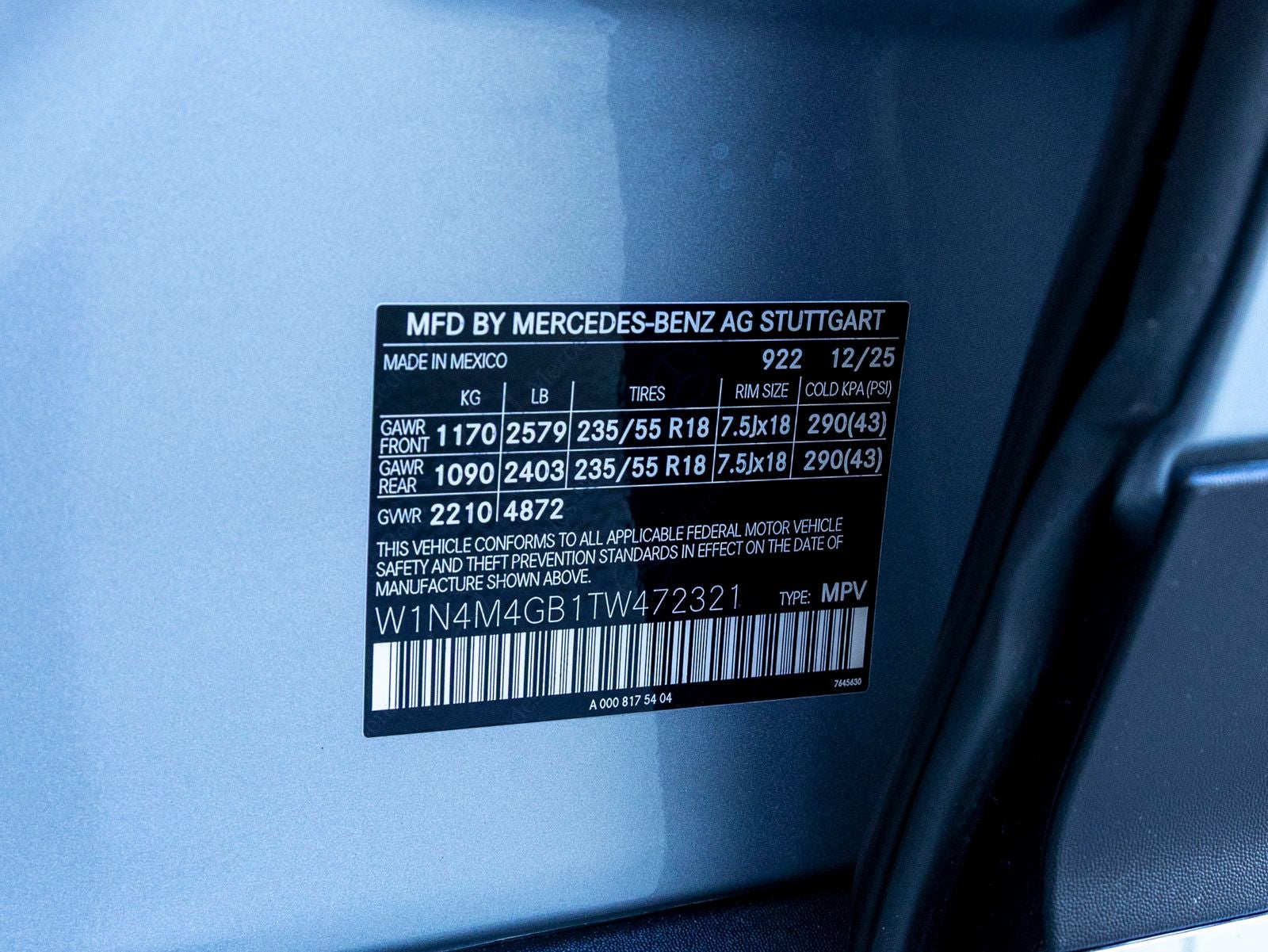 2026 Mercedes-Benz GLB GLB 250