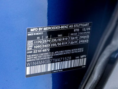 2026 Mercedes-Benz GLB GLB 250