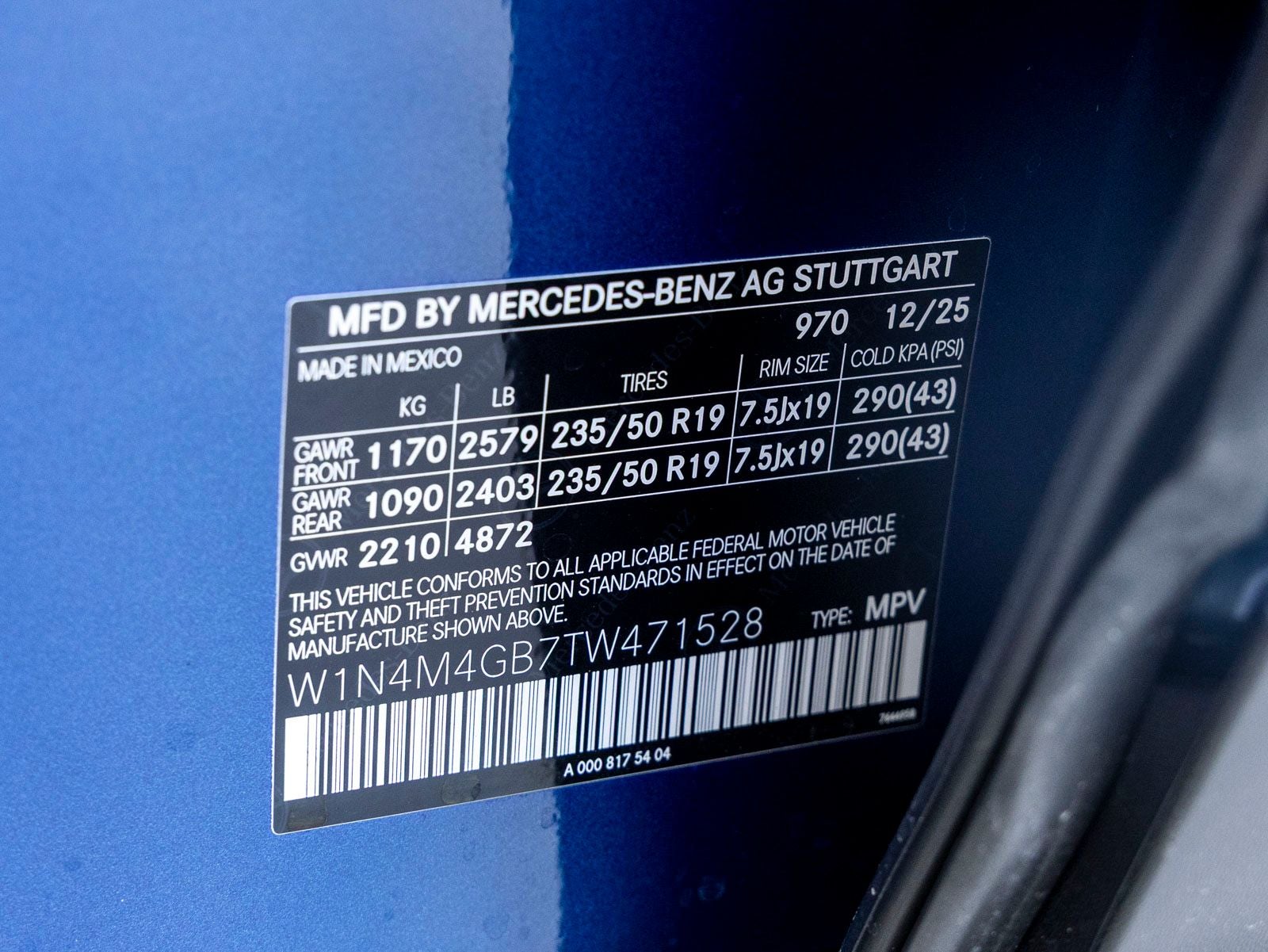 2026 Mercedes-Benz GLB GLB 250