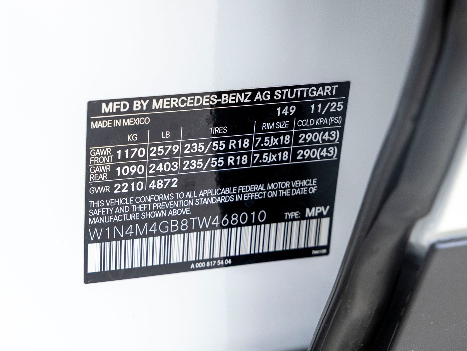 2026 Mercedes-Benz GLB GLB 250