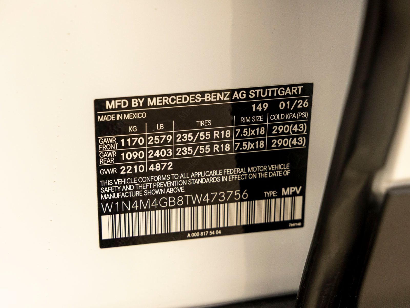 2026 Mercedes-Benz GLB GLB 250
