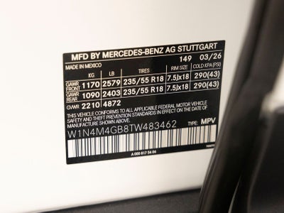2026 Mercedes-Benz GLB GLB 250