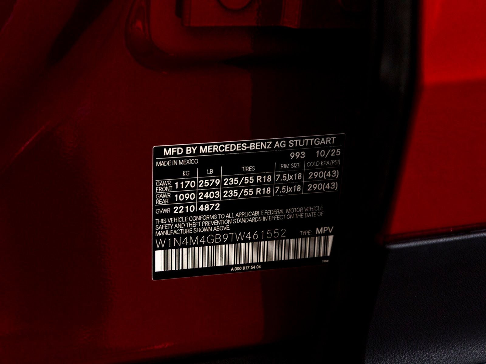 2026 Mercedes-Benz GLB GLB 250