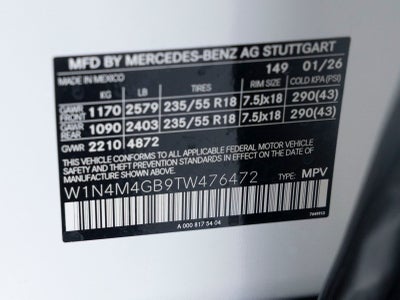 2026 Mercedes-Benz GLB GLB 250