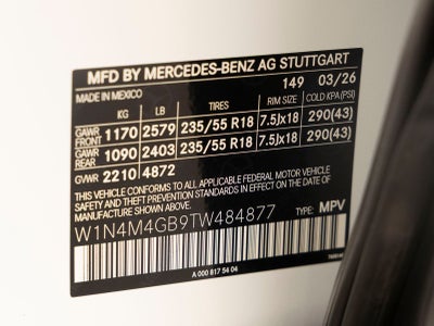 2026 Mercedes-Benz GLB GLB 250