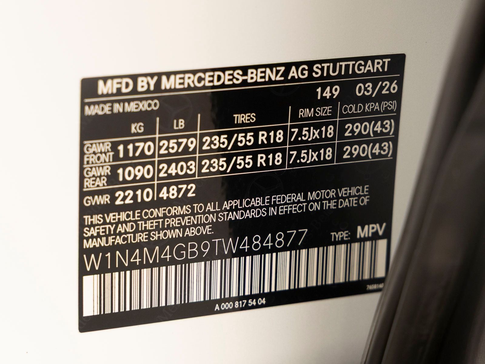 2026 Mercedes-Benz GLB GLB 250