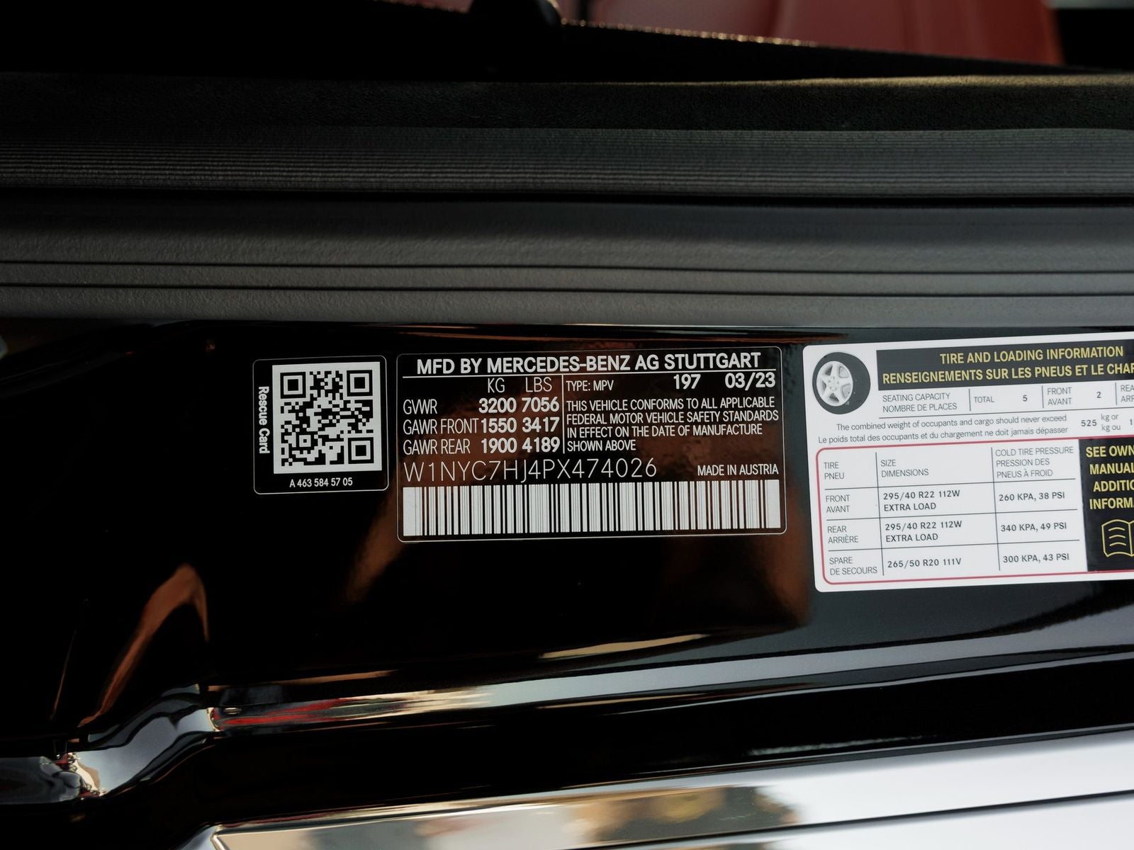 2023 Mercedes-Benz G-Class G 63 AMG® 4MATIC®