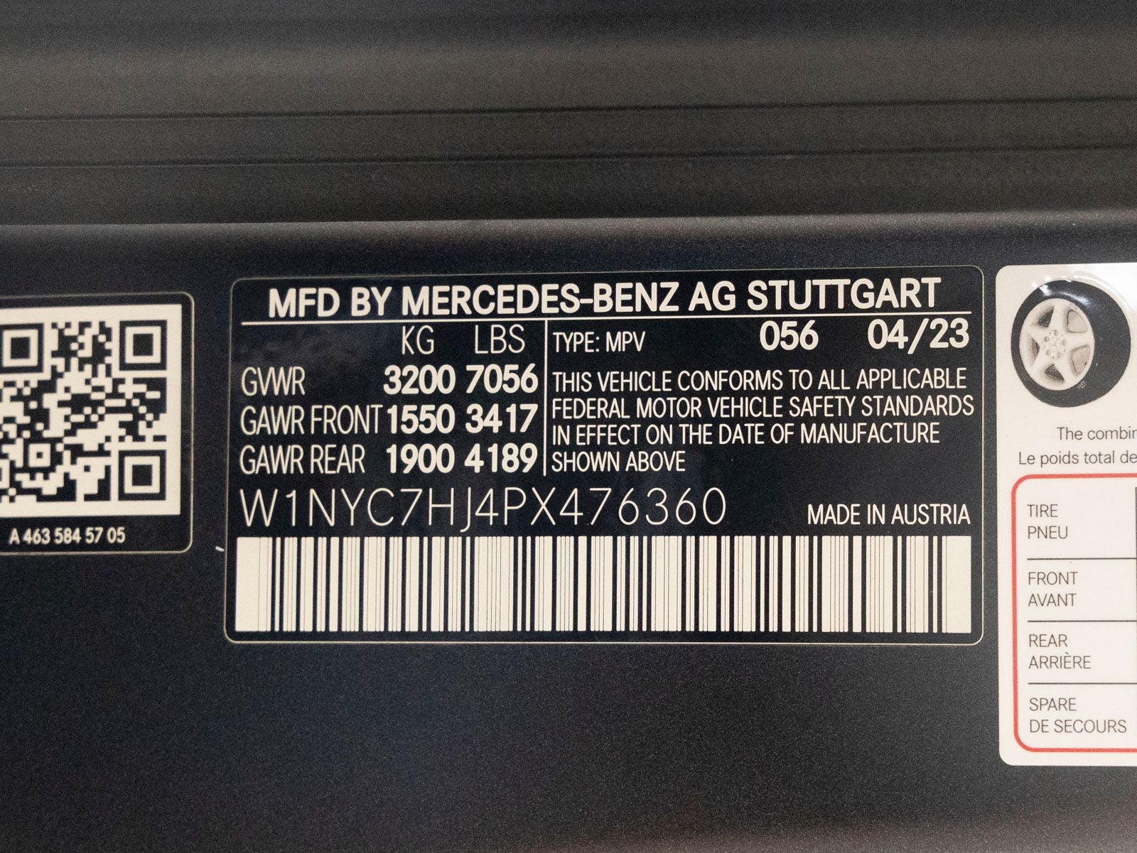 2023 Mercedes-Benz G-Class G 63 AMG® 4MATIC®