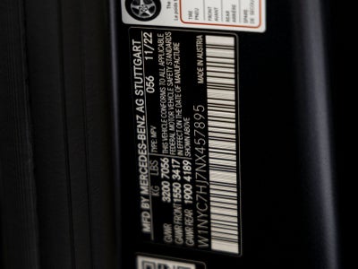 2022 Mercedes-Benz G-Class G 63 AMG® 4MATIC®
