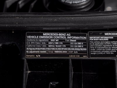 2027 Mercedes-Benz Sprinter 2500 Cargo 144 WB