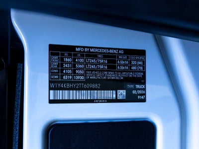 2026 Mercedes-Benz Sprinter 2500 Cargo 144 WB
