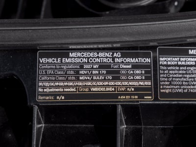 2027 Mercedes-Benz Sprinter 2500 Cargo 144 WB