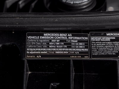 2027 Mercedes-Benz Sprinter 2500 Cargo 144 WB