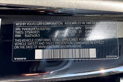2025 Volvo XC90 B6 Plus 7-Seater