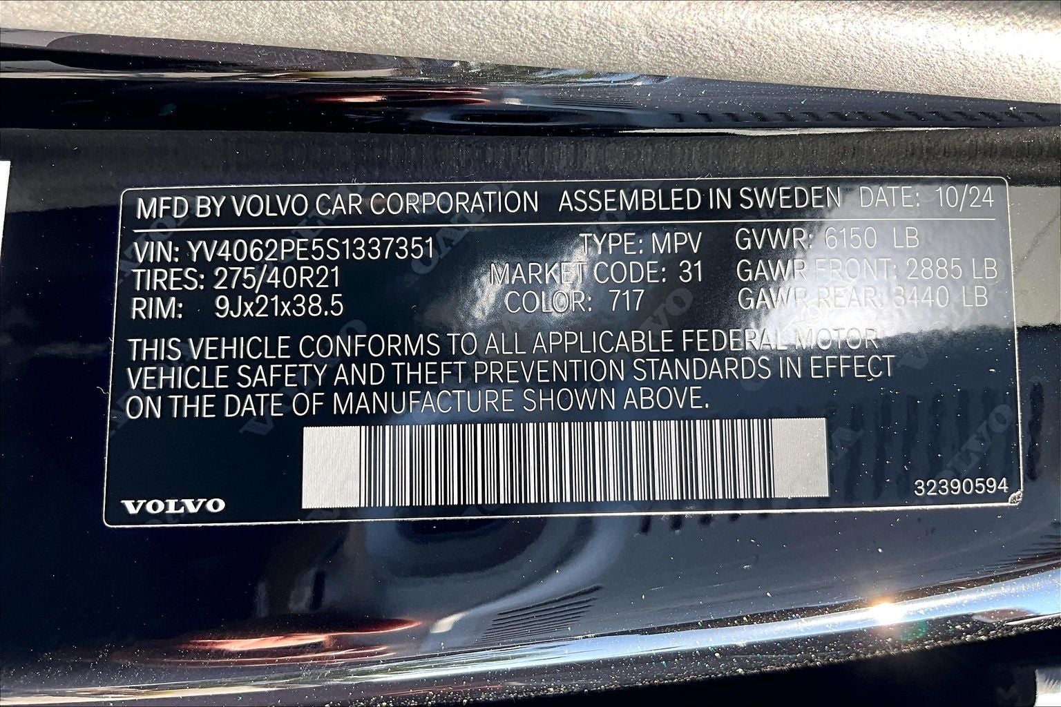2025 Volvo XC90 B6 Plus 7-Seater