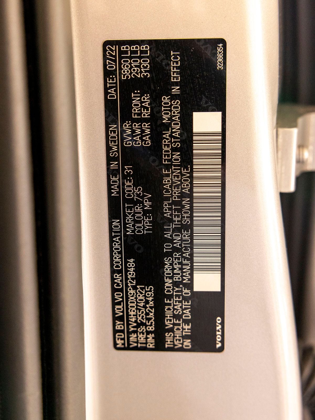 2023 Volvo XC60 Recharge Plug-In Hybrid Ultimate