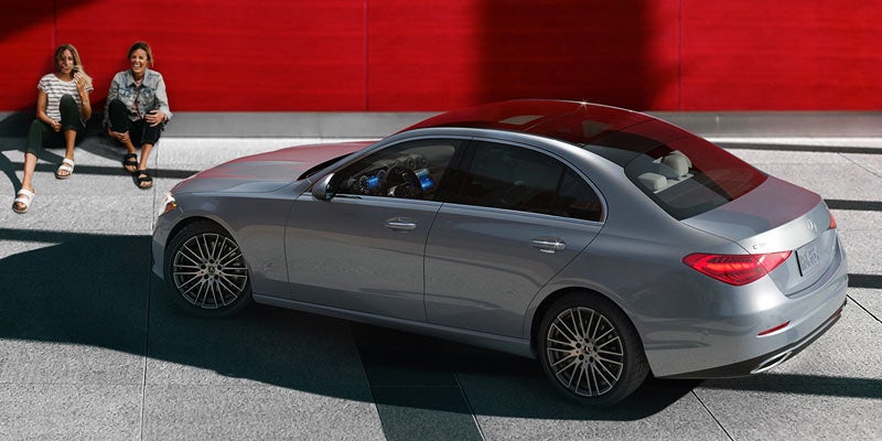 mercedes-benz c-class exterior driver side view img