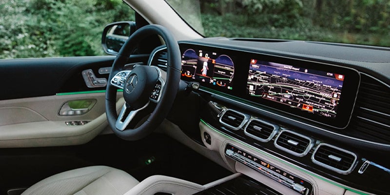 mercedes-benz gle front quarter driver side view